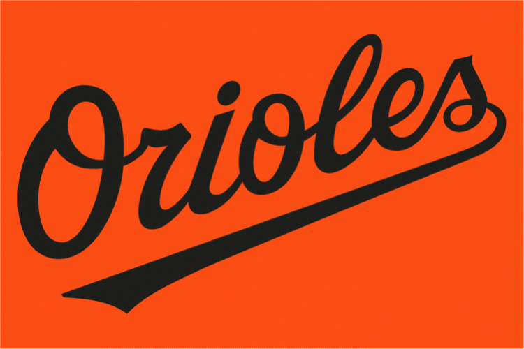 Baltimore Orioles 2003-2008 Batting Practice Logo iron on paper